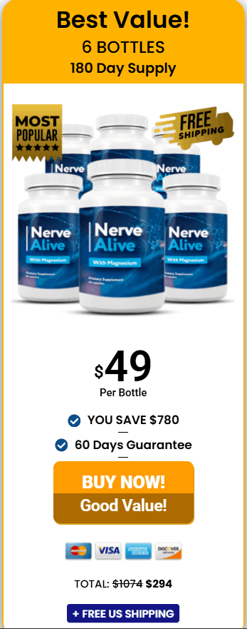 Nerve Alive $49/bottle